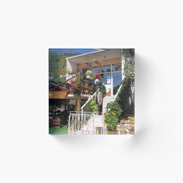 Item preview, THE CAFE GARDEN BAR.THASSOS. GREECE. designed and sold by ronsaunders47.