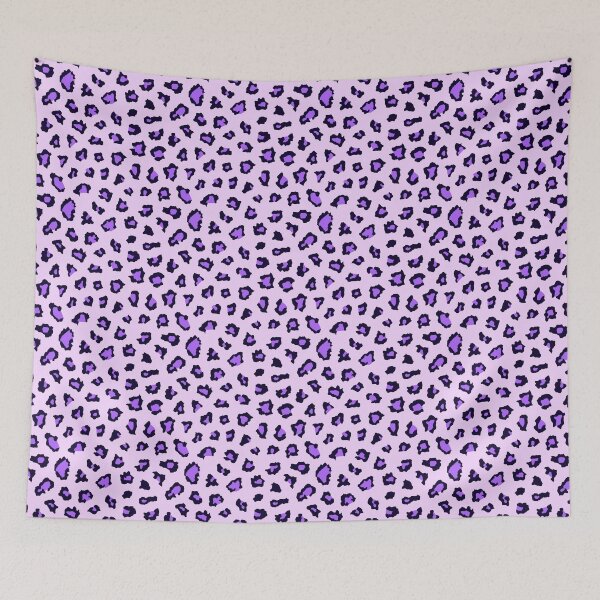 Item preview, Purple Leopard Print Pattern designed and sold by kernowerno.