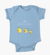 Zitrone Hilfe Baby Body Kurzarm