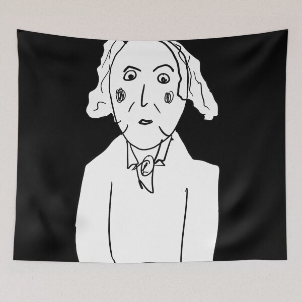 Item preview, Poorly Drawn John Adams designed and sold by eesienk.