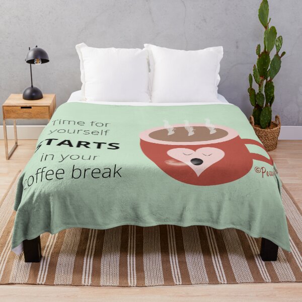 Item preview, Coffee break breathing time for yourself quote designed and sold by PeacePlanner.