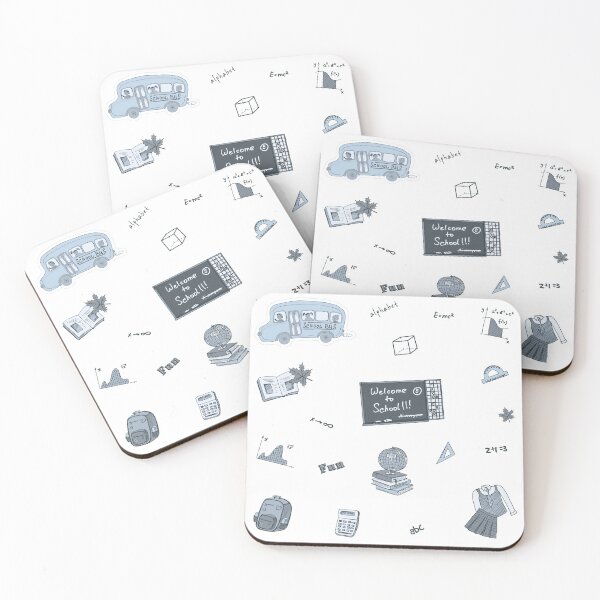 Item preview, Light Blue School Subject Sticker Pack designed and sold by Pavnud.