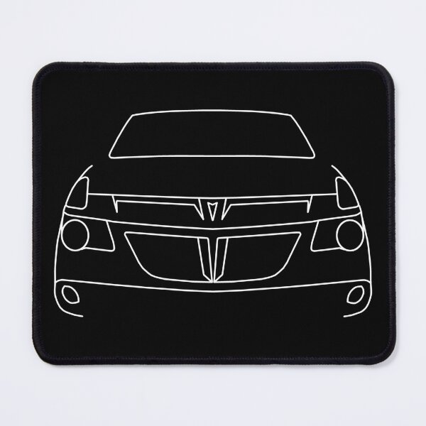 Item preview, Pontiac Aztek outline graphic (white) designed and sold by soitwouldseem.