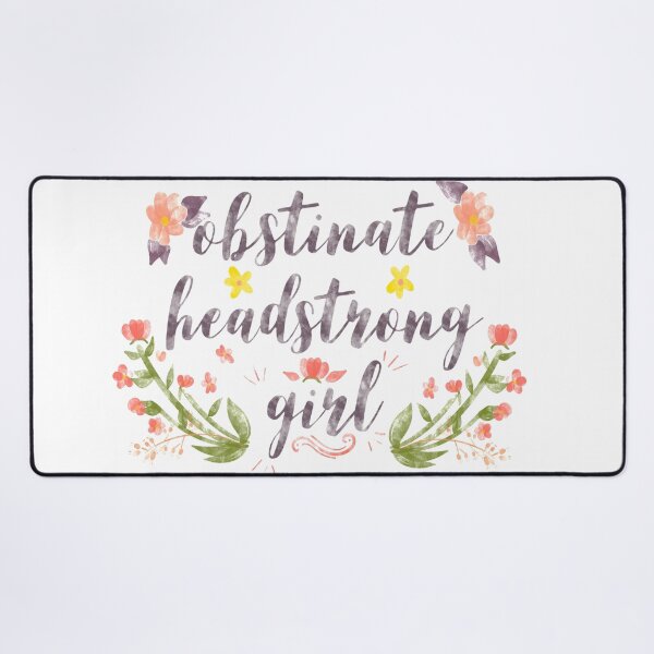 Item preview, Obstinate Headstrong Girl Jane Austen designed and sold by MandyRosko.