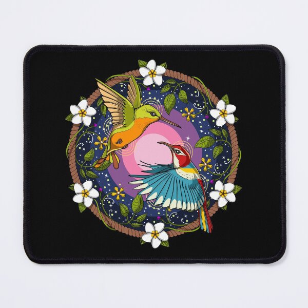 Item preview, Floral Hummingbirds designed and sold by underheaven.