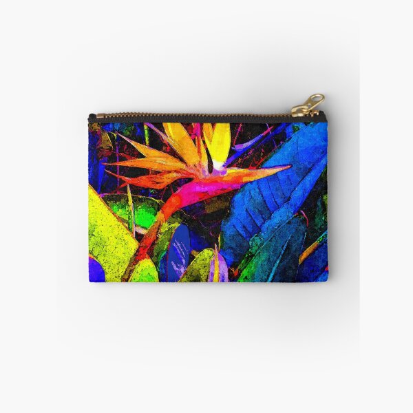 Item preview, Colorful Bird of Paradise Flower and Leaves designed and sold by Anna Lemos.