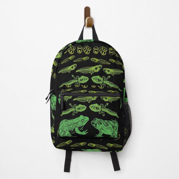 Item preview, Vintage Frog Tadpole Life Cycle: A Gremlincore Goblincore Design for Biology Teachers, Nature Students and Amphibian Art Enthusiasts designed and sold by MinistryOfFrogs.