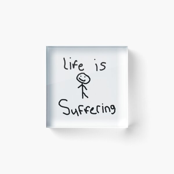 Item preview, Life is suffering CallMeCarson Classic designed and sold by Erwin30Shop.