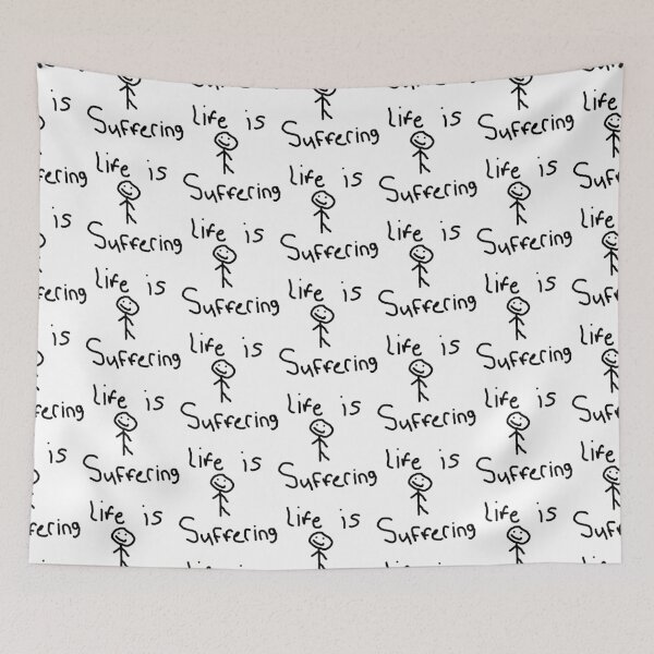 Item preview, Life is suffering CallMeCarson Classic designed and sold by Erwin30Shop.