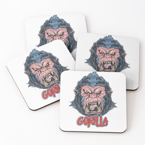 Item preview, Wild Life Angry Gorilla Red Face designed and sold by Sunday-Chaos.