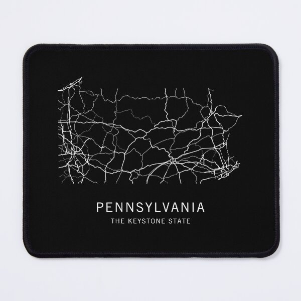 Item preview, Pennsylvania State Road Map designed and sold by clarkstpress.