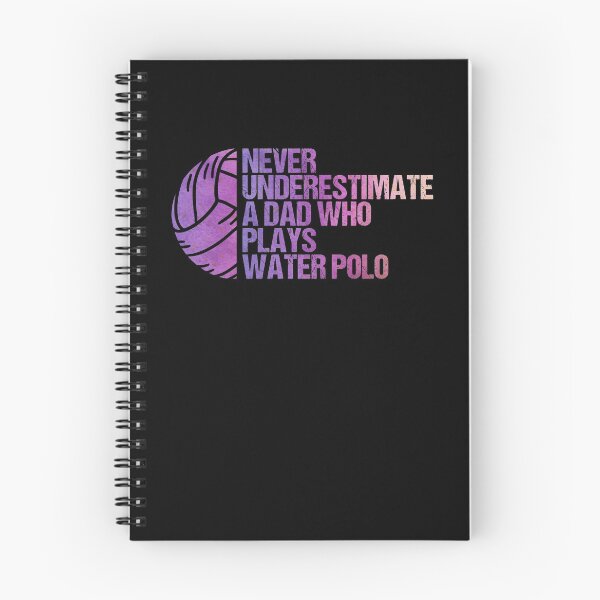 Item preview, Never Underestimate A Dad Who Plays Water Polo Swimming designed and sold by Nessshirts.