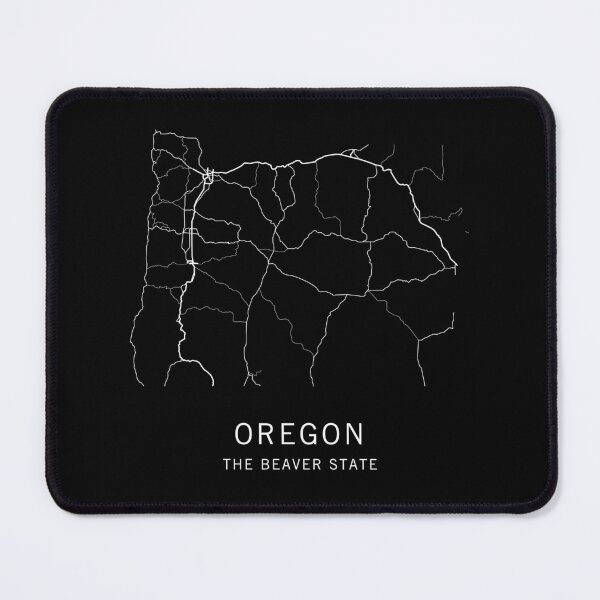 Item preview, Oregon State Road Map designed and sold by clarkstpress.