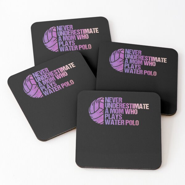 Item preview, Never Underestimate A Mom Who Plays Water Polo Sloughing designed and sold by Nessshirts.