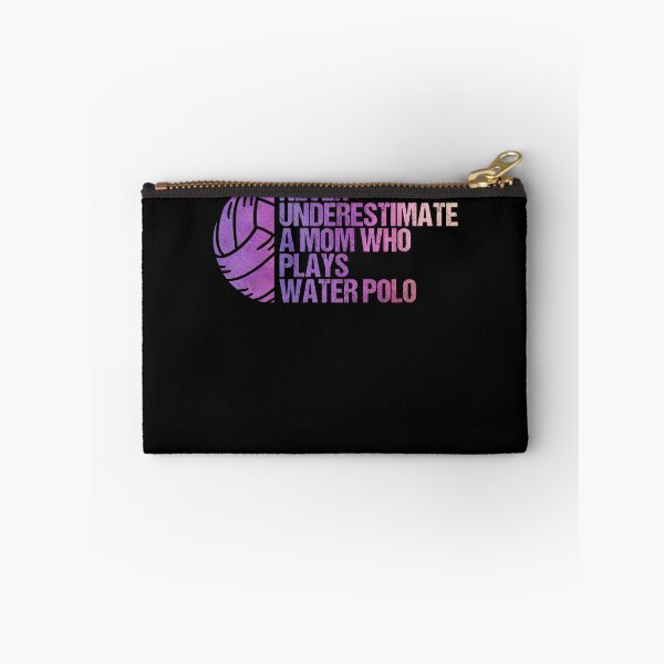 Item preview, Never Underestimate A Mom Who Plays Water Polo Sloughing designed and sold by Nessshirts.