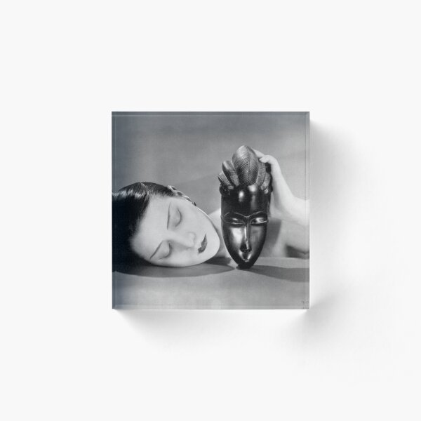 Black and white man ray Acrylic Block