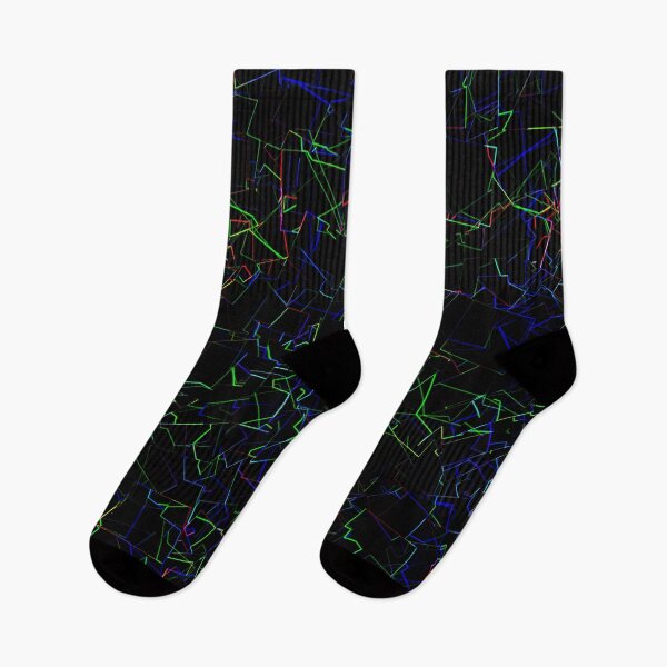Item preview, Neon and rainbow colored doodle designed and sold by Helsch1957.