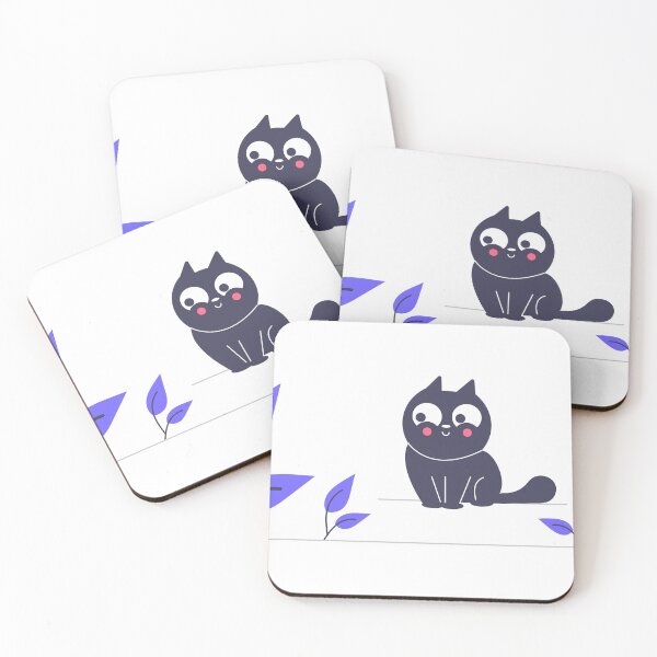 Item preview, Playful black cat designed and sold by Dudanilo.