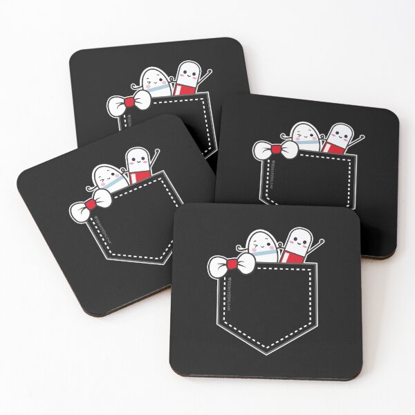 Item preview, cute pills in pocket cartoon designed and sold by princessmi-com.