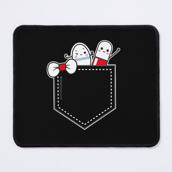 Item preview, cute pills in pocket cartoon designed and sold by princessmi-com.