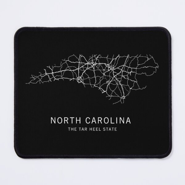 Item preview, North Carolina State Road Map designed and sold by clarkstpress.