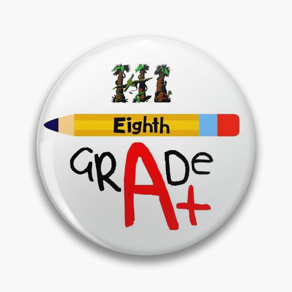 Item preview, Hi Eighth Grade - Black Text designed and sold by Loving-school.