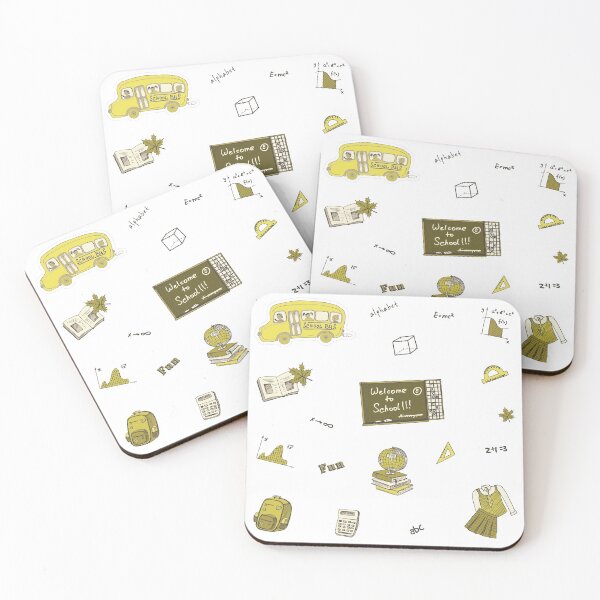 Item preview, Yellow  School Subject Sticker Pack designed and sold by Pavnud.
