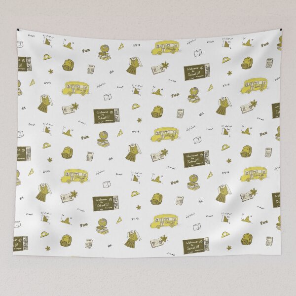 Item preview, Yellow  School Subject Sticker Pack designed and sold by Pavnud.