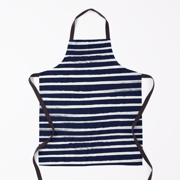 Item preview, Navy x White Stripes designed and sold by Leah Flores.