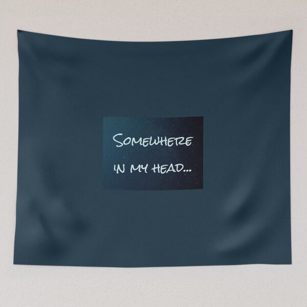 Item preview, Somewhere in my head - funny quote t-shirt designed and sold by NathBros.