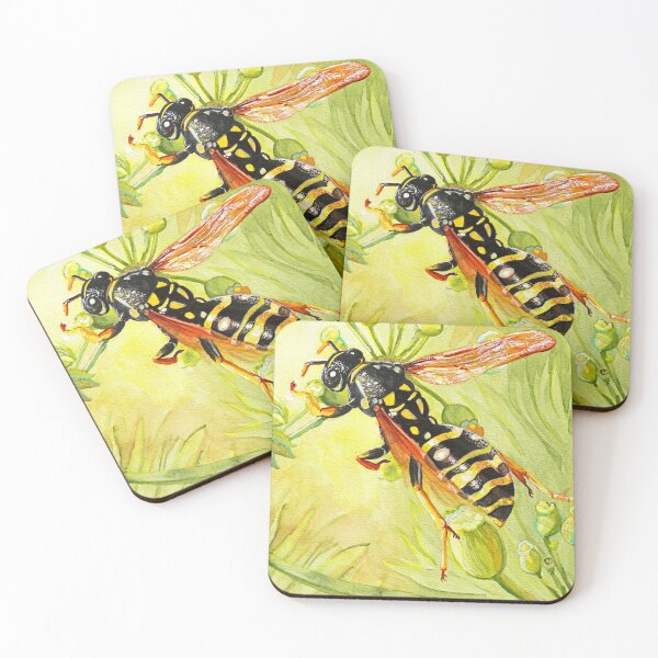 Item preview, Paper Wasp Watercolor designed and sold by MorganWant.
