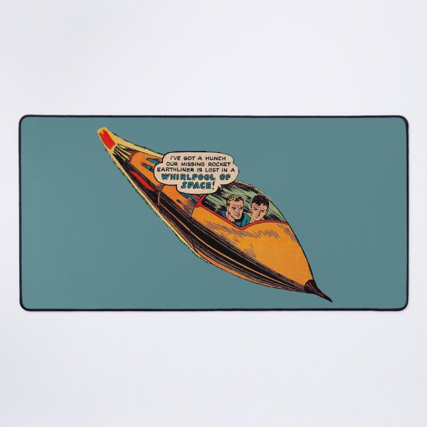 Item preview, Rocket Earthliner Comic Book Outer Space designed and sold by Nostrathomas66.