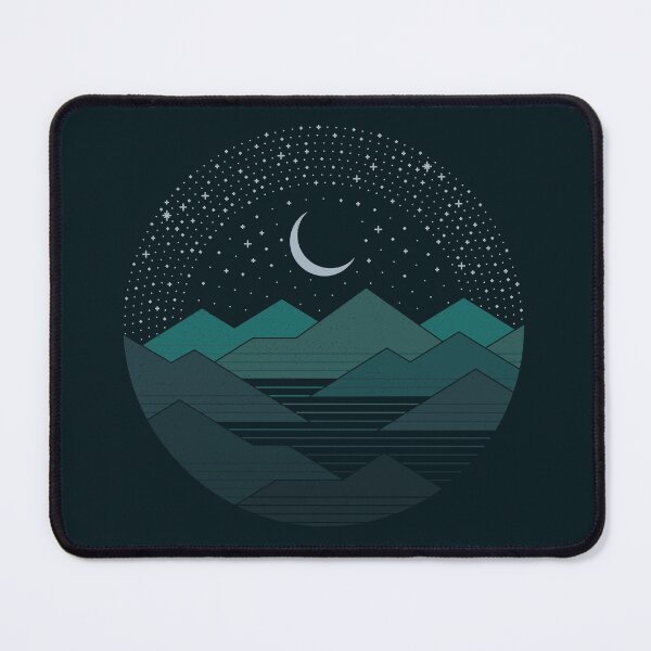 Between The Mountains And The Stars Mouse Pad