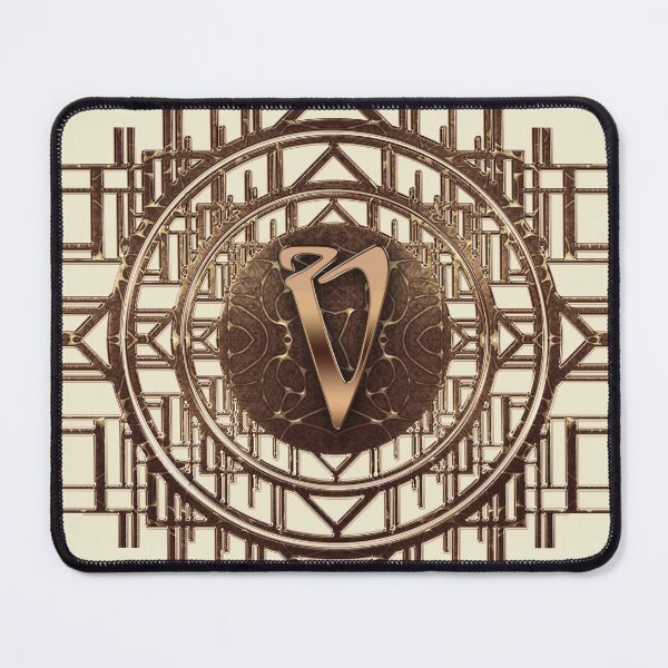 Item preview, Art Nouveau Monogram Art Deco Vintage Alphabet Letter V designed and sold by Xarah.