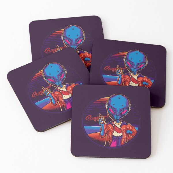 Item preview, An alien in vintage neon style - Never Forget Retro Vintage Cassette Tape Graphic Novelty Mens designed and sold by navuno.