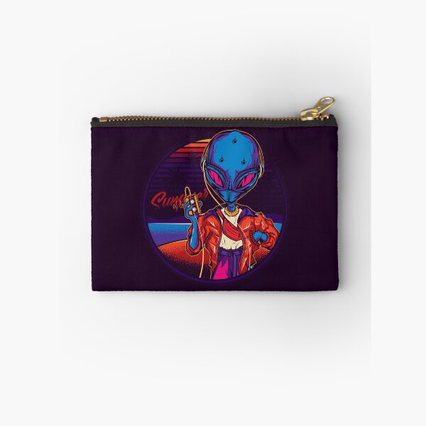 Item preview, An alien in vintage neon style - Never Forget Retro Vintage Cassette Tape Graphic Novelty Mens designed and sold by navuno.