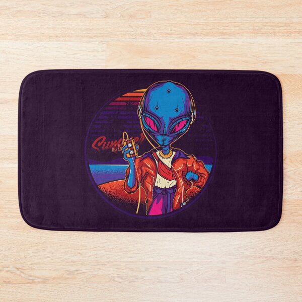 Item preview, An alien in vintage neon style - Never Forget Retro Vintage Cassette Tape Graphic Novelty Mens designed and sold by navuno.
