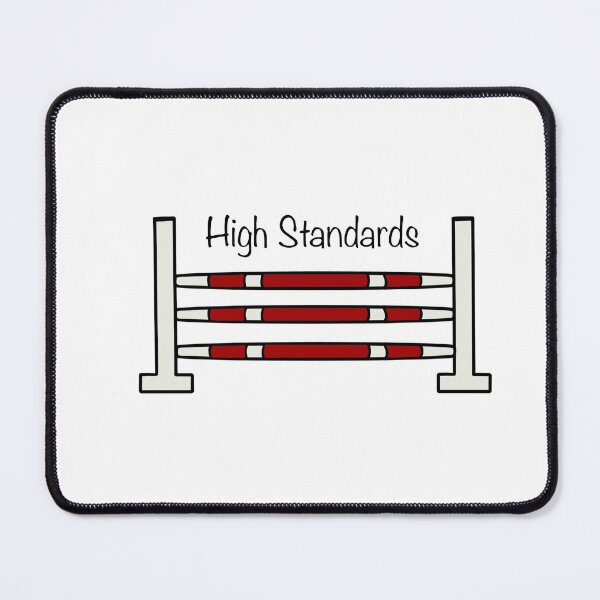 Item preview, Show Jumping Sticker “High Standards” designed and sold by dream-chasin.