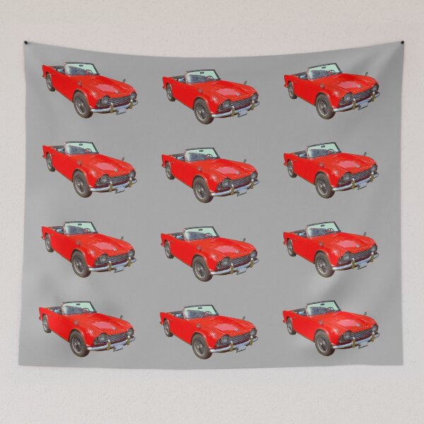 Item preview, Triumph Tr4 Convertible Sports Car designed and sold by KWJphotoart.