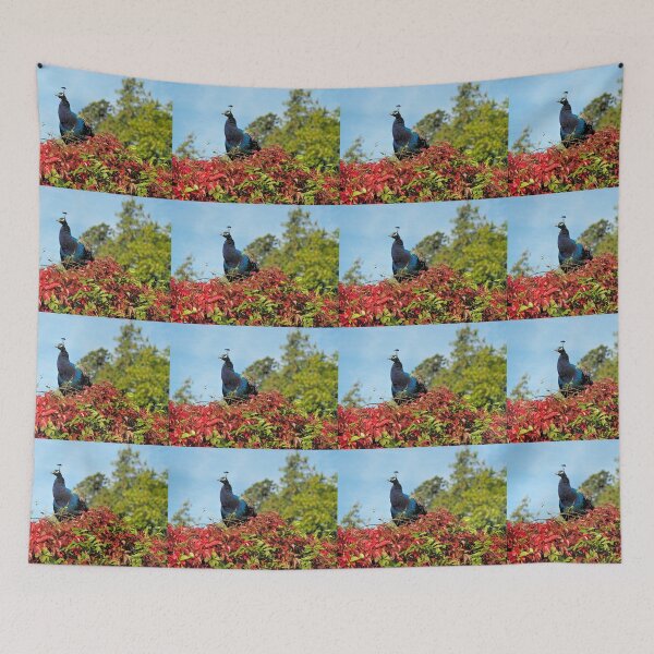 Item preview, Peacock Amidst Autumn Colours designed and sold by Dorset Girl.