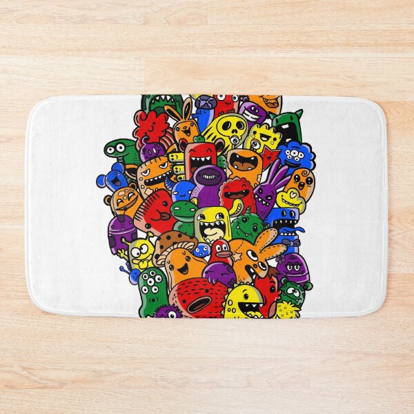 Item preview, Rainbow doodles colorful individuals LGBTQ designed and sold by Chutneys.