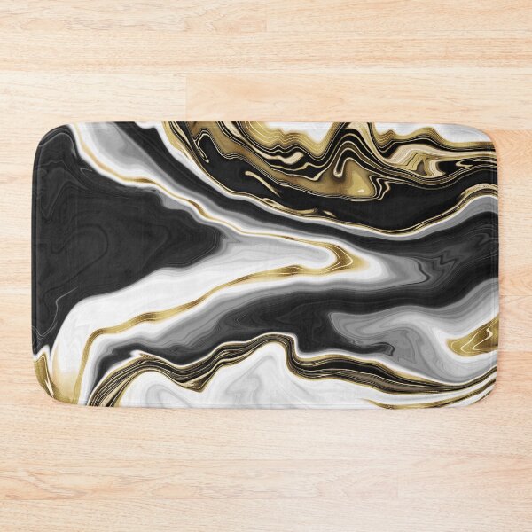 Item preview, Modern Gold Liquid Swirl Painting Aesthetic Design designed and sold by InovArtS.