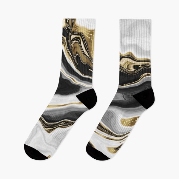 Item preview, Modern Gold Liquid Swirl Painting Aesthetic Design designed and sold by InovArtS.