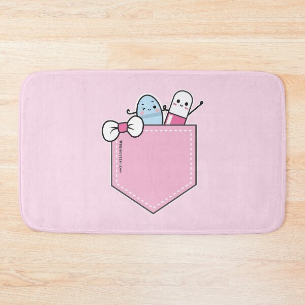 Item preview, cute pills in pocket cartoon designed and sold by princessmi-com.