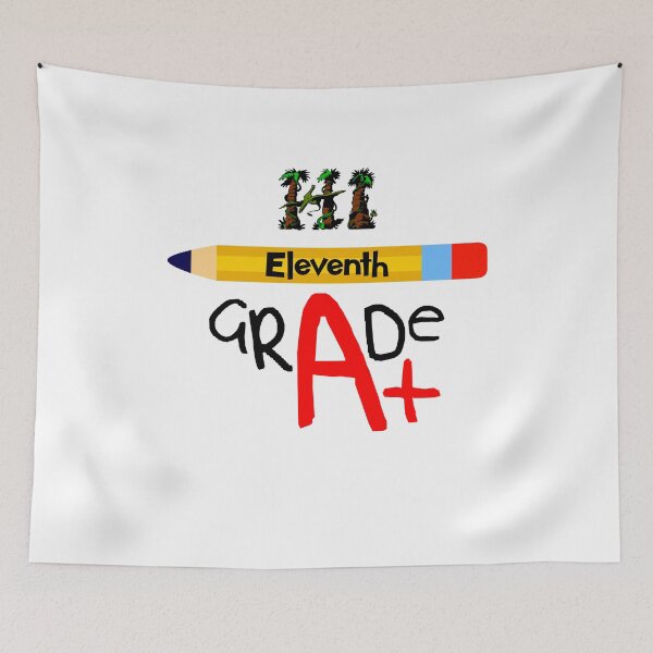 Item preview, Hi Eleventh Grade - Black Text designed and sold by Loving-school.