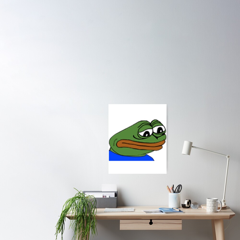 "Sadge Twitch Emote Classic" Poster for Sale by Erwin30Shop | Redbubble