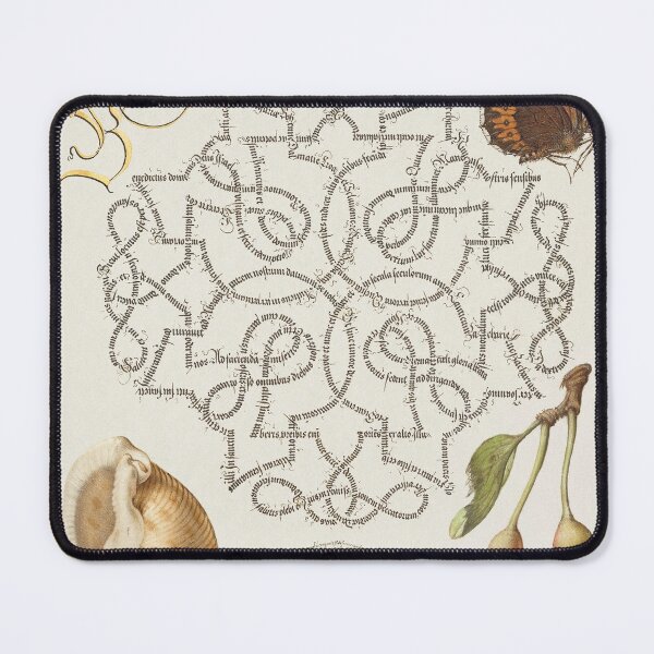 Item preview, Vintage Butterfly, Mollusk and Pear from The Model Book of Calligraphy designed and sold by Quilar.