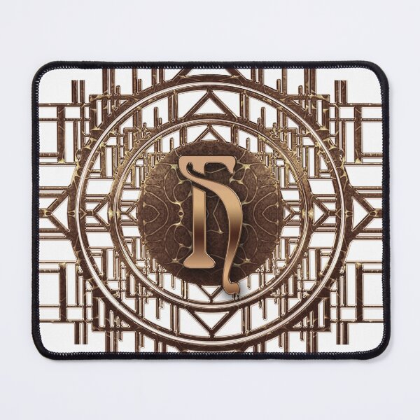 Item preview, Art Nouveau Letter H Monogram Art Deco Vintage Alphabet Elegance in Gold Initials Gifts designed and sold by Xarah.