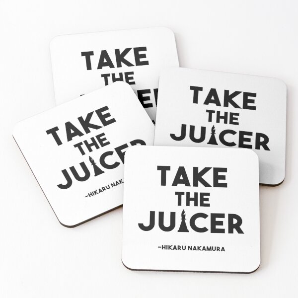 Item preview, Take the Juicer - Hikaru Nakamura Chess Quote designed and sold by Erwin30Shop.