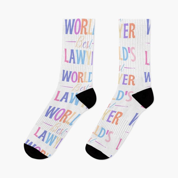 Item preview, Worlds best lawyer - funny lawyer gift (color) designed and sold by PickaSticka.